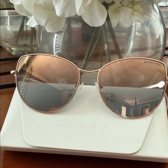 Michael Kors Bronze Frame Polarized Sunglasses-La Paz - Picture 1 of 2